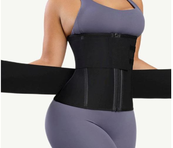 Waist Trainer with Double Belts